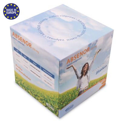 Cube box with 100 tissues