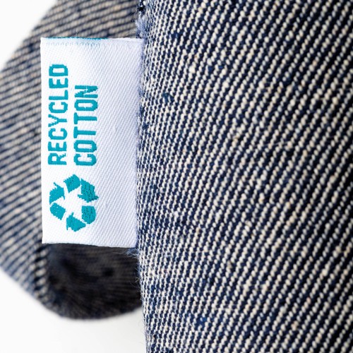 Tote bag en coton recyclé 280 g/m2, anses longues