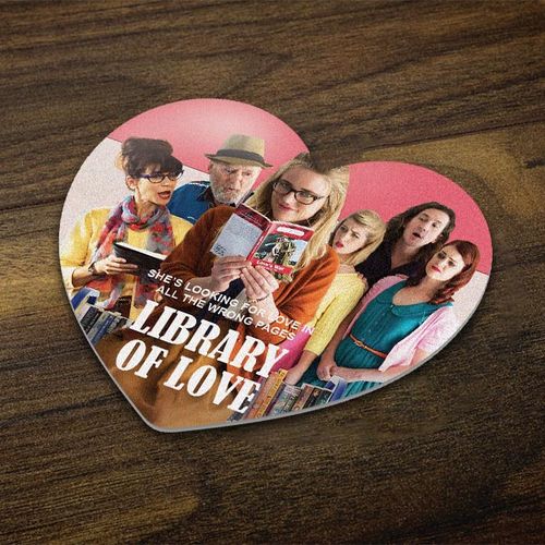 Heart Shaped Premium Beer Mat Heart Shaped Premium Beer Mat