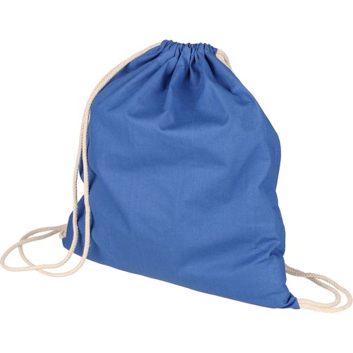 Oeko-Tex cotton (140 gsm) drawstring backpack Bridget