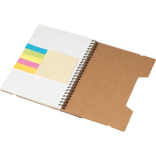A5 Notebook with ruler and sticky notes A5 Notebook with ruler and sticky notes