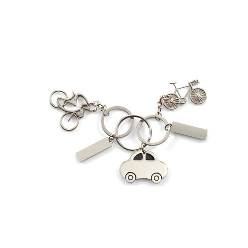 Nickel plated key holder Sullivan