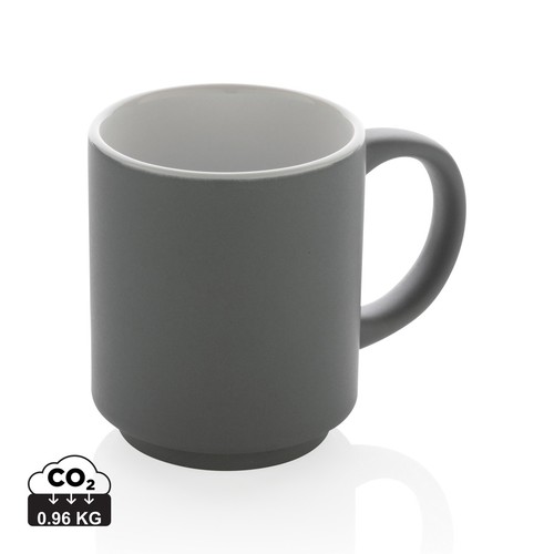 Ceramic stackable mug 180ml Ceramic stackable mug 180ml