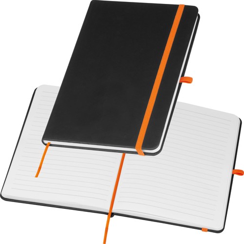 A5 notebook with coloured engraving A5 notebook with coloured engraving