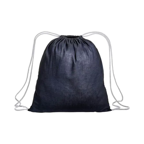 Backpack made of 120 g/m2 cotton, with choke closure. It is OEKO-TEX® certified. Backpack made of 120 g/m2 cotton, with choke closure. It is OEKO-TEX® certified.