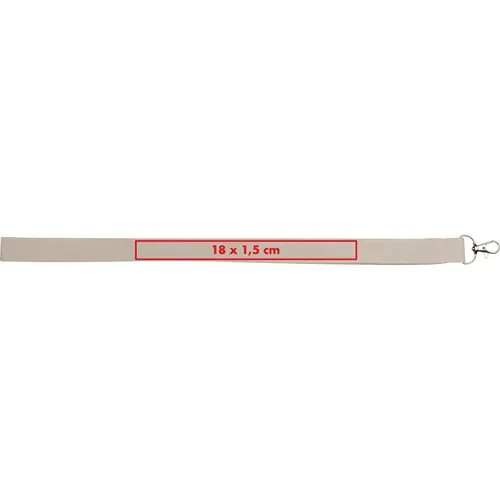 Cotton lanyard