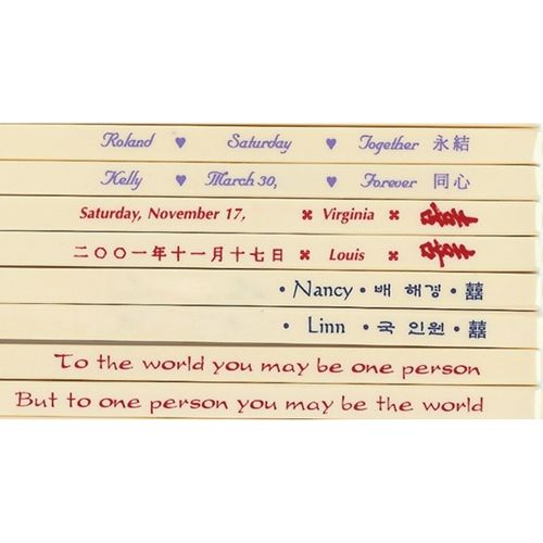 Baguettes en mélamine