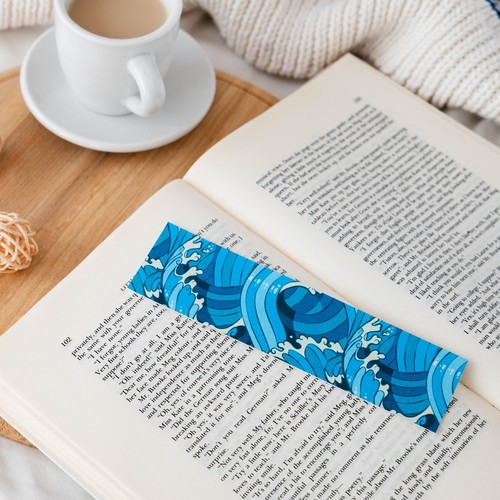 BOOK MARKED 210X55MM CUSTOMIZABLE LAMINATED CARDBOARD