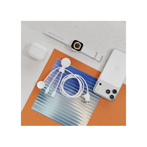 Xoopar Mr. Bio Long Multi Kabel voor Apple/Samsung Watch 1 Meter