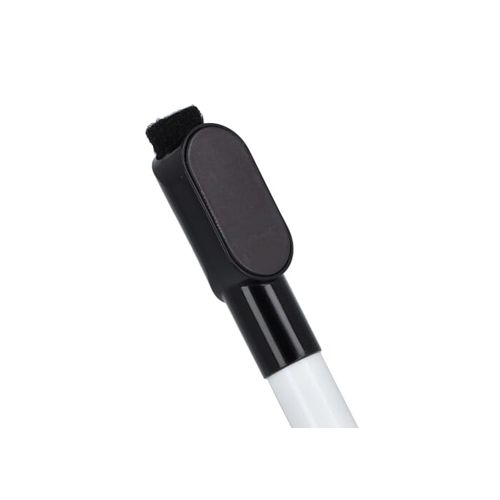 Whiteboard marker with magnet & wiper