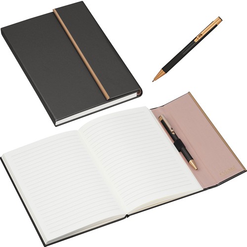 Set de carnet de notes en cuir et stylo à bille Set de carnet de notes en cuir et stylo à bille