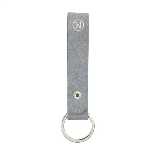 Recycled Denim Textile Keyring porte-clés Recycled Denim Textile Keyring porte-clés