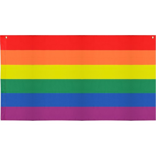 RAINBOW RPET FLAG 90x144 cm