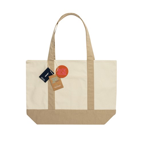 Shopper 350gm2 SHOP LOCAL in cotone riciclato AWARE™