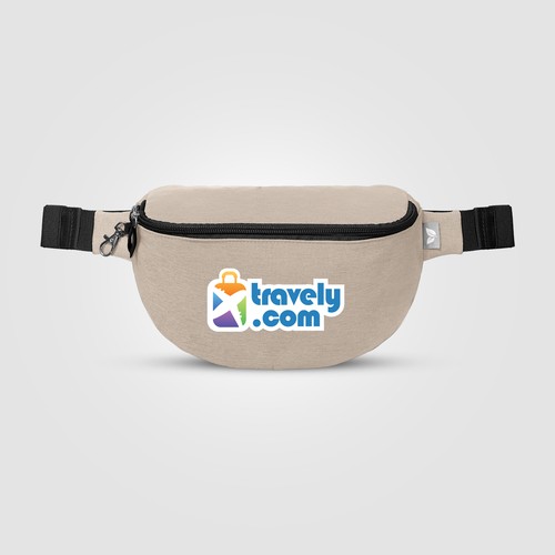 Helsinki rPET Anti-Theft Hook-Zip Waist Bag – 2L