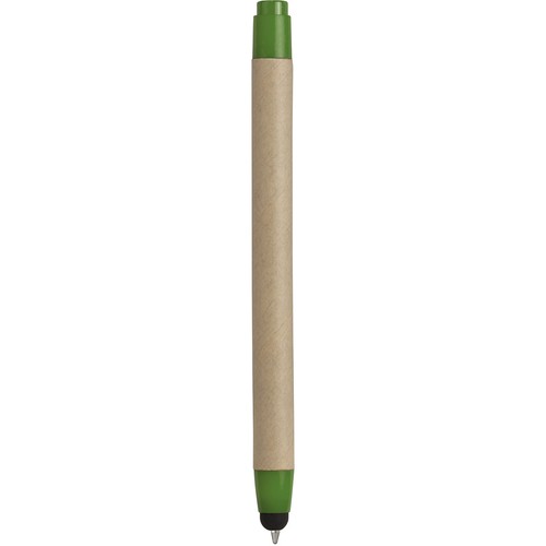 TOUCH SCREEN BALLPOINT PEN IN PLASTIC AND RECYCLED CARDBOARD
