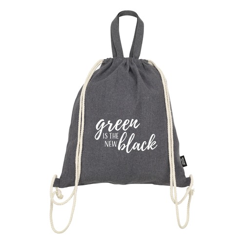 GRS Recycled Cotton PromoBag Plus (180 g/m²) backpack GRS Recycled Cotton PromoBag Plus (180 g/m²) backpack