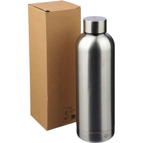 Gerecyclede dubbelwandige RVS fles (500 ml) Isaiah