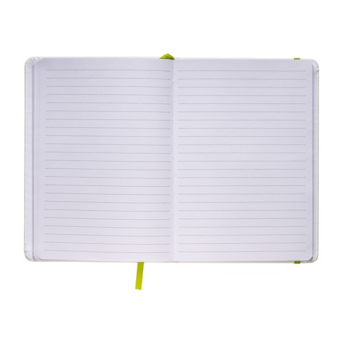 Bloc note avec élastique et feuille de papier à ligne Bloc note avec élastique et feuille de papier à ligne