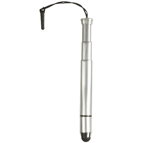 Plume telescopique pour écran tactile de metal avec fiche pour ins rer dans la prise des Plume telescopique pour écran tactile de metal avec fiche pour ins rer dans la prise des