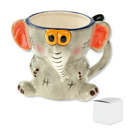 Tasse en céramique éléphant Malin Tasse en céramique éléphant Malin
