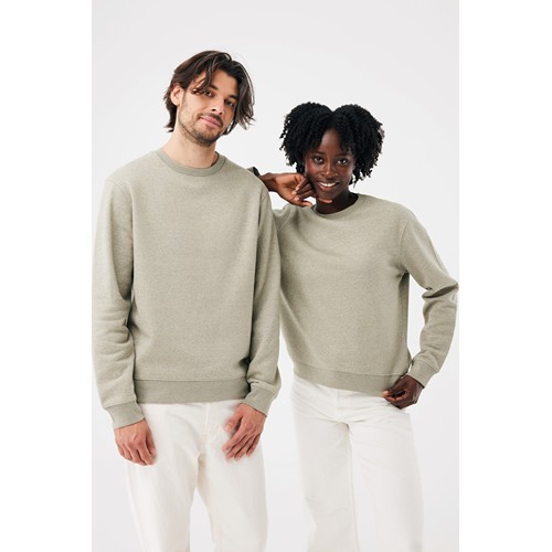 Sweater à col rond en coton recyclé IQONIQ Torla