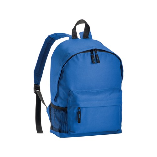Zaino in poliestere 600D con 3 tasche, di cui una laterale retinata