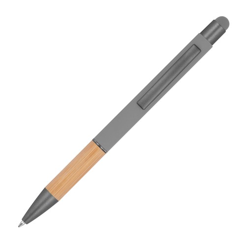 Ball pen with bamboo grip zone Ball pen with bamboo grip zone