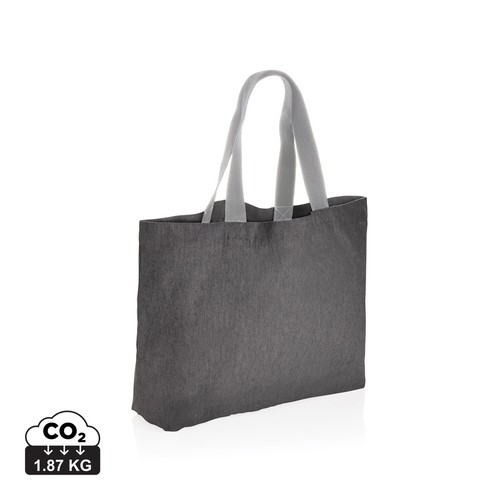 Impact Aware™ recycled canvas XL draagtas 240gsm ongeverfd Impact Aware™ recycled canvas XL draagtas 240gsm ongeverfd