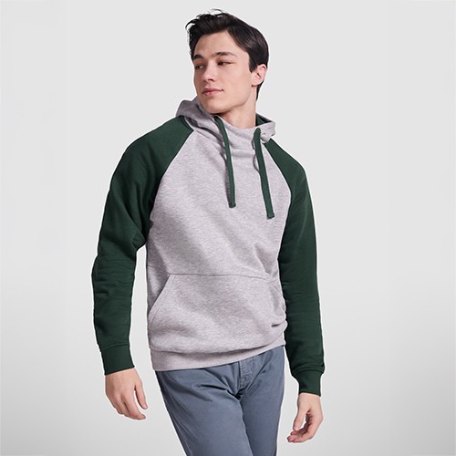 Sudadera bicolor unisex BADET