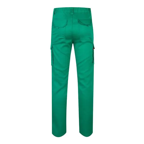 VL LUGH. Multi-pocket stretch trousers (240g/m²) in cotton (46%), EME (38%) and polyester (16%) VL LUGH. Multi-pocket stretch trousers (240g/m²) in cotton (46%), EME (38%) and polyester (16%)