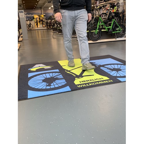 Bike Door Mat, Indoor Cycle Mat Bike Door Mat, Indoor Cycle Mat