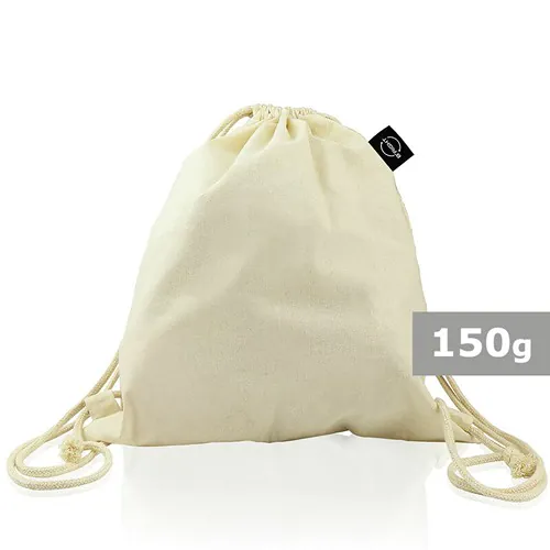 Sac à cordon en coton organique B'RIGHT | Meredith Sac à cordon en coton organique B'RIGHT | Meredith