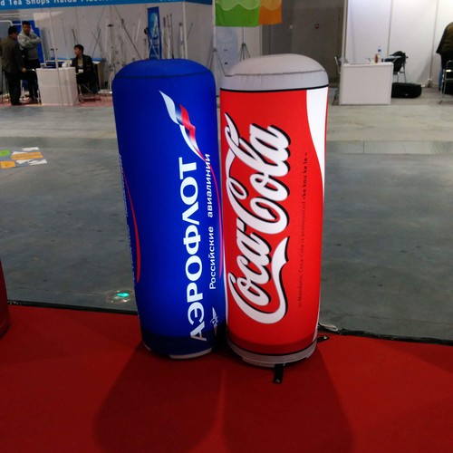 COVER FOR CUSTOMIZABLE INFLATABLE COLUMN