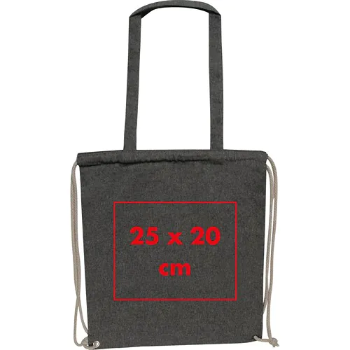 Bolsa de algodón reciclado