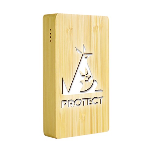 Powerbank en bambou Kenji