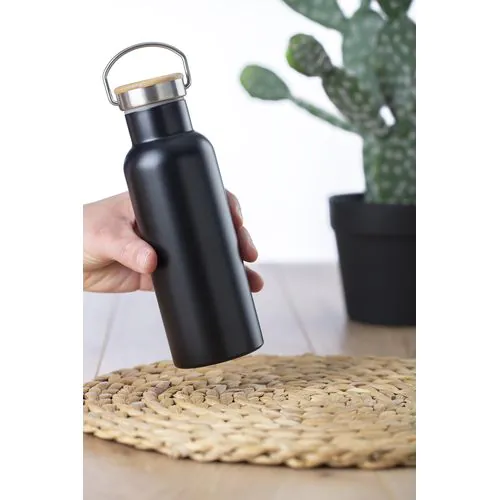 Stainless steel double-walled drinking bottle Odette Stainless steel double-walled drinking bottle Odette