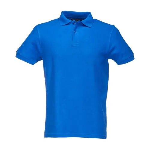 100% piqué cotton (180 g/m2) short-sleeved polo shirt with two-button collar