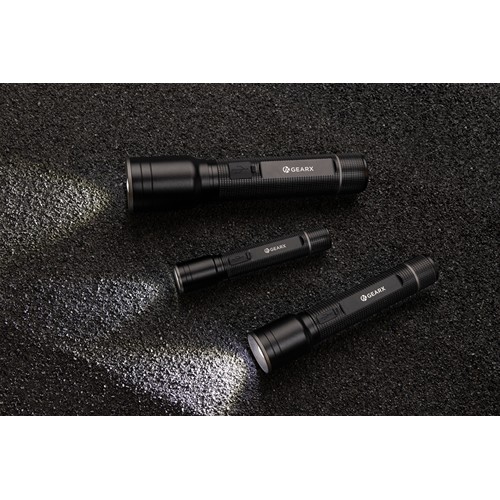 Gear X RCS gerecycled aluminium USB-oplaadbare zaklamp large