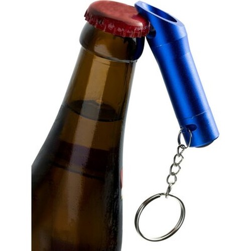 Keyring, LED light, bottle opener