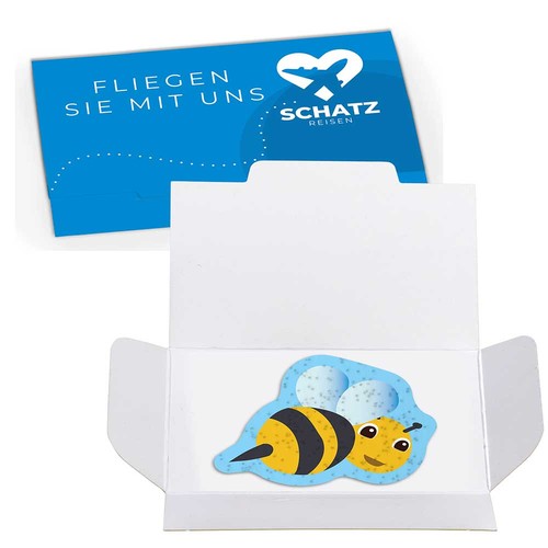 Animaux rigolos en papier graine - abeille