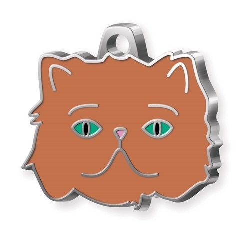 MEDAILLE CHAT PERSIANO MARRON