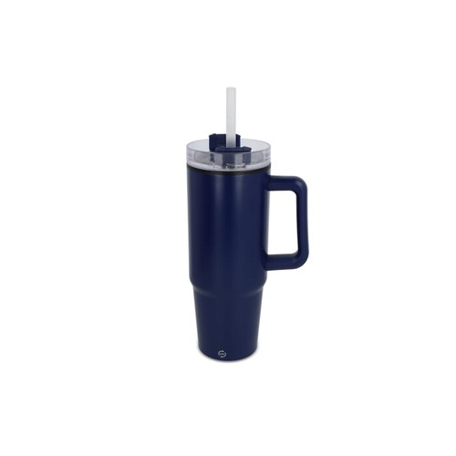 Miami beker met handvat en rietje 800ml Miami beker met handvat en rietje 800ml