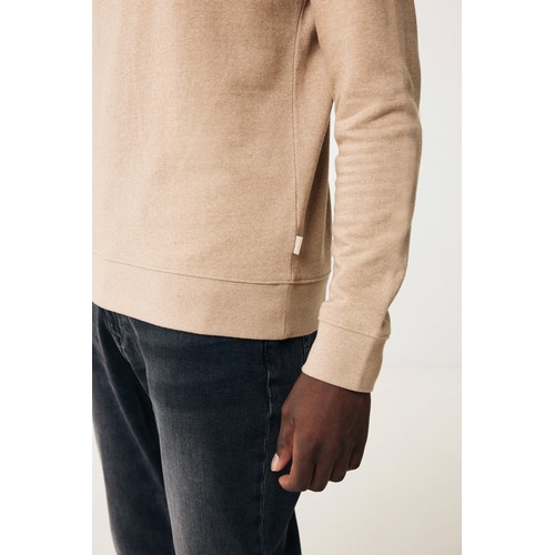 Pull à col rond en coton recyclé non teinté IQONIQ Denali