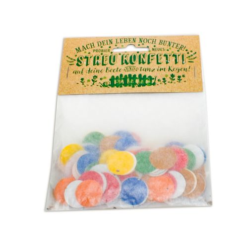 Seedpaper confetti packet Seedpaper confetti packet