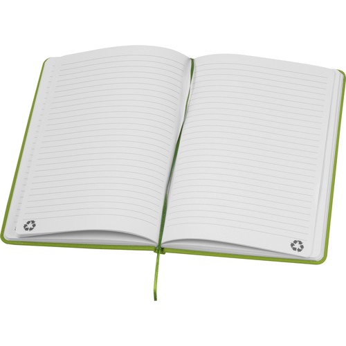 A5 Notizbuch aus recyceltem Papier DOMINIK