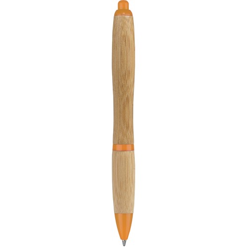 BAMBOO, METAL AND PLASTIC BALLPOINT PEN BAMBOO, METAL AND PLASTIC BALLPOINT PEN