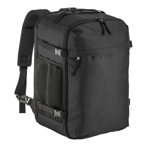 Travel backpack with laptop compartment 15 inch in 600D polyester