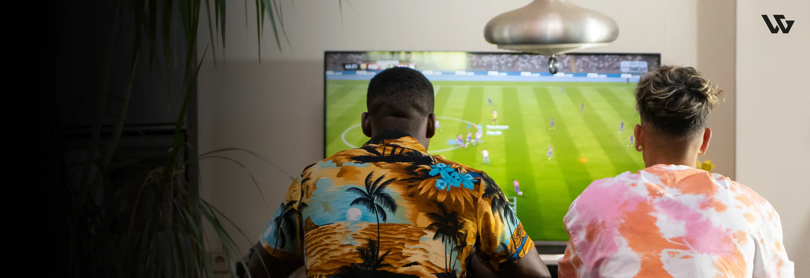 two-friends-watching-football-branded-giveaways