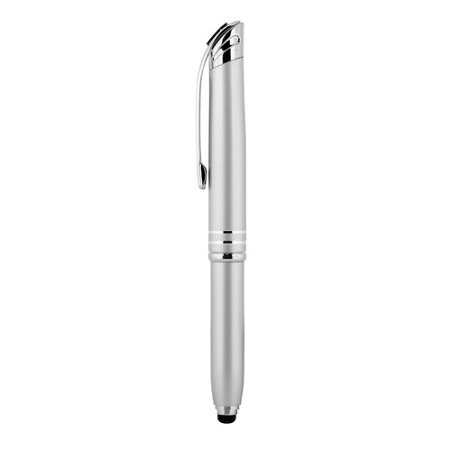 PENNA A SFERA TOUCH SCREEN E LUCE IN ALLUMINIO E METALLO PENNA A SFERA TOUCH SCREEN E LUCE IN ALLUMINIO E METALLO